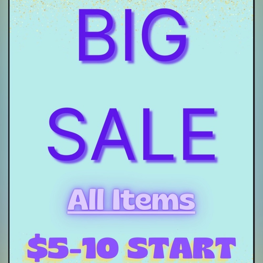 Come and join me today on 4/26/26 at 1:30pm for $5 to $10 show on new & NWT